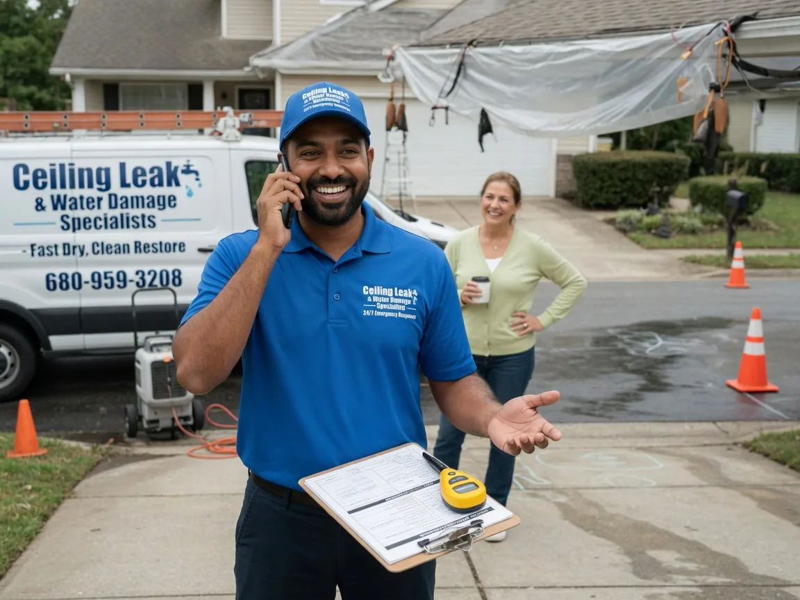 Ceiling Leak Cleanup Armonk, NY FAQs